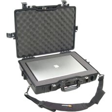 Pelican 1495 Laptop Computer Case with Foam (Black) - Hard