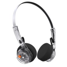 Mondo By Defunc Freestyle On Ear Headphones (Clear) | Wireless