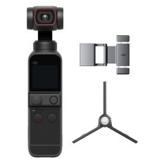 DJI Osmo Pocket 2 Gimbal + DJI Pocket 2 Phone Clip + DJI Pocket 2 