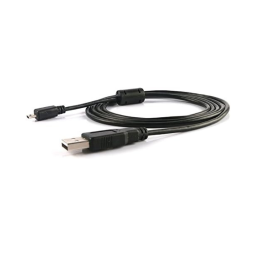 USB Data Transfer Cable For Panasonic Lumix Cameras - Compatible With DMC-ZS8, FZ70, FZ15, LZ6