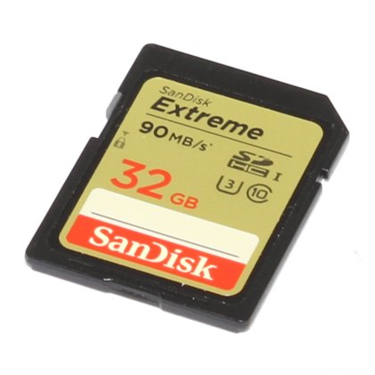 [USED] Sandisk Extreme 32GB SDHC Memory Card (90MB/s) (Near New ...