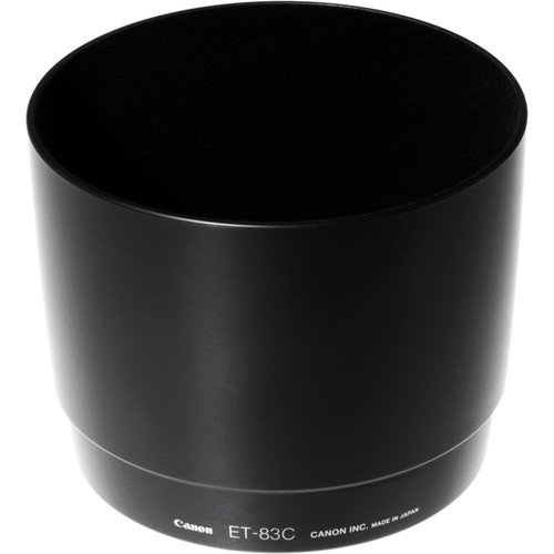 Pare-Soleil (Hood) ET-83C Pour Objectif Canon EF 100-400mm F/4.5-5.6L IS USM - En ABS, Blanc, Réversible