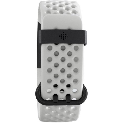 Fitbit Charge 3 Fitness Wristband (Special Edition, Frost White Sport ...