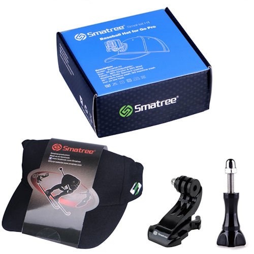 Cappello Da Baseball Con Supporto Per GoPro - SmaHat H1 In Lana, Per Sport E Avventura