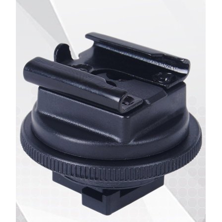 JJC Mini Advanced Shoe To Universal Shoe Adapter Converter Microphone Flash Light Holder For Canon Camcorder Vixia Hf G40 G21 G30 G20 Gx10 M56 M52 M30 M31 M32 M300 Hf S20 S21 S100 S200 Hf200 Hf20 21