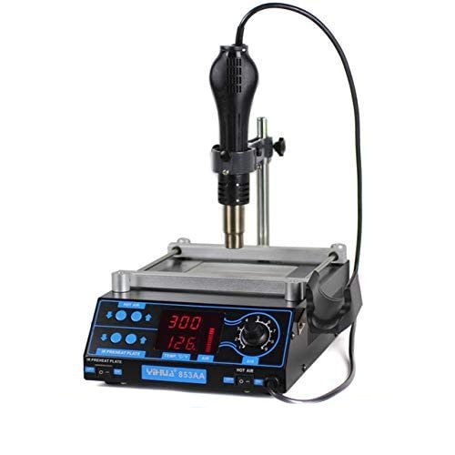 Yihua 853AA 2 in 1 Vorheizung-Heißluft-Lötstation 1200W CPU-PID-Regler BGA ESD Yihua 853AA 2 in 1 Vorheizung-Heißluft-Lötstation 1200W CPU-PID-Regler BGA ESD