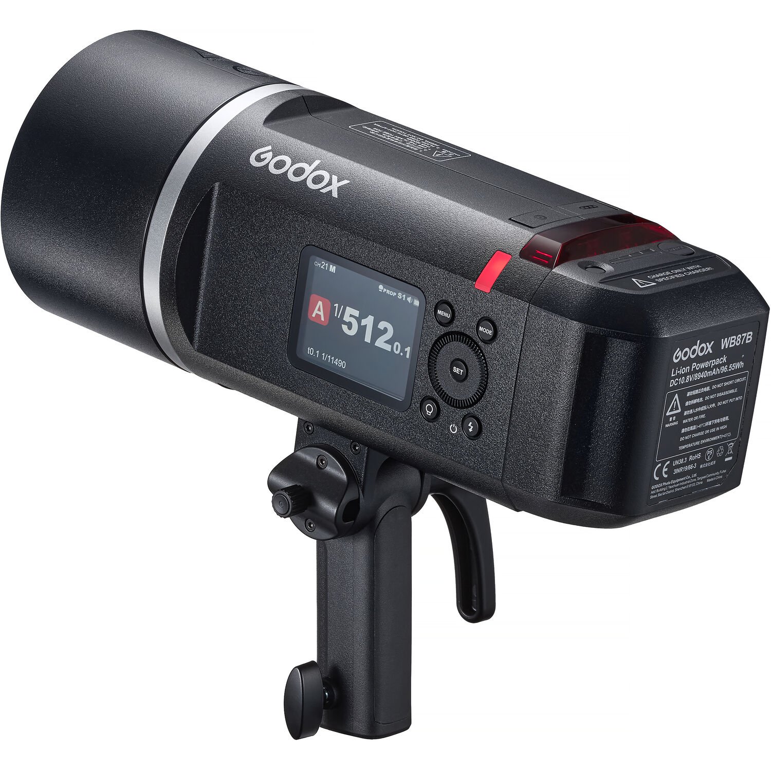 Godox AD600BMII Flash Stroboscopico Da 600Ws – Outdoor Con Batteria Litio, HSS E Ricarica Rapida 0.01-1.9s