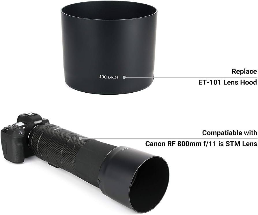 Paraluce Canon ET-101 Per Obiettivo RF 800mm F11 IS STM – Antiriflesso E Protezione Frontale