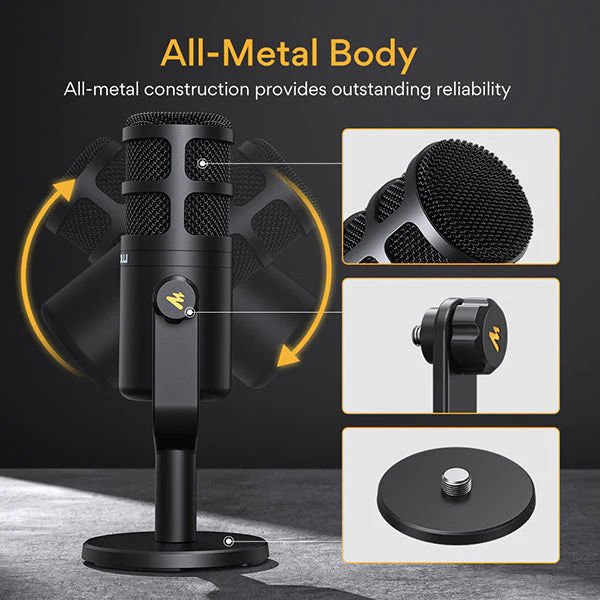 Maono PD100 Podcast Dynamic XLR Microphone Kit - Microphone