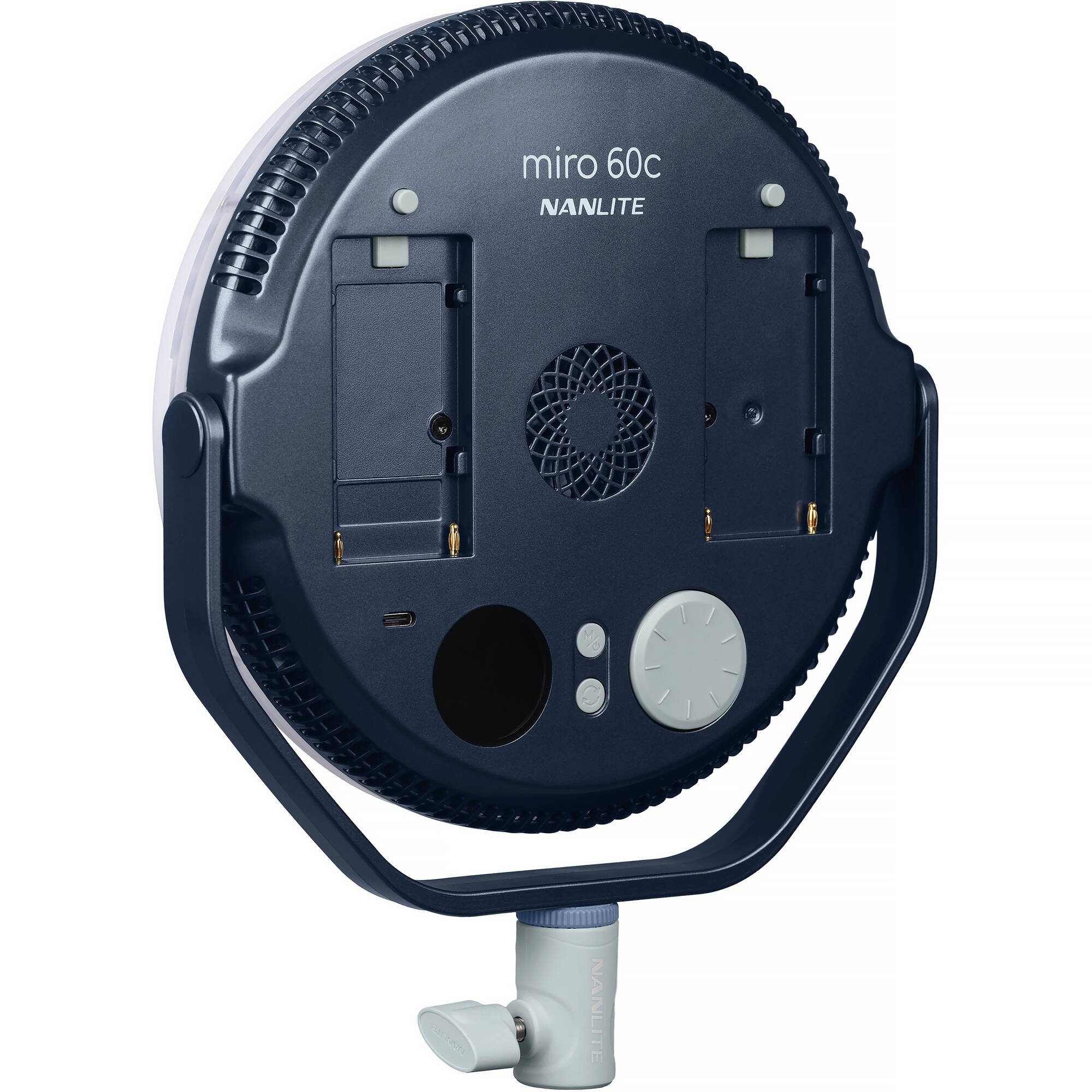 [CHRISTMAS] Nanlite miro 60c RGB Round LED Light Panel (Midnight Blue ...