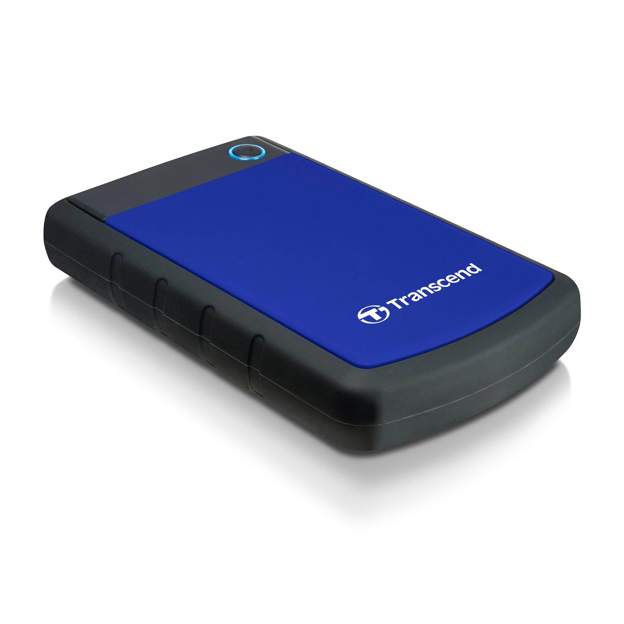Transcend 4TB StoreJet 25H3 External Hard Drive (Blue) - Memory ...