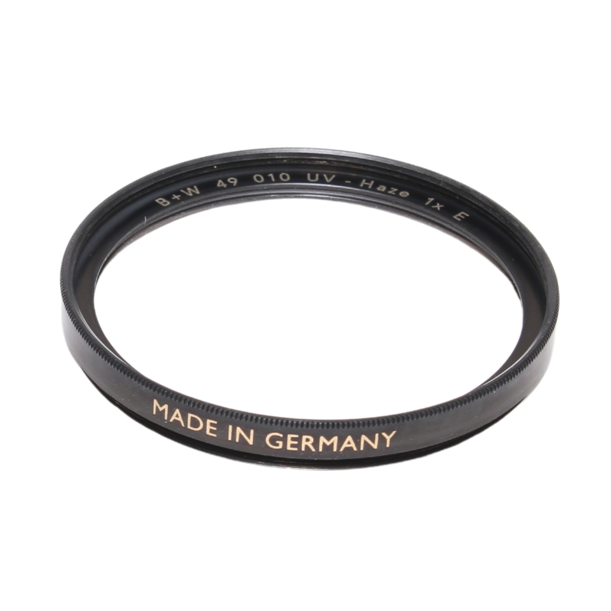 USED] B+W 49mm 010 UV-Haze 1x E Filter (Like New Condition