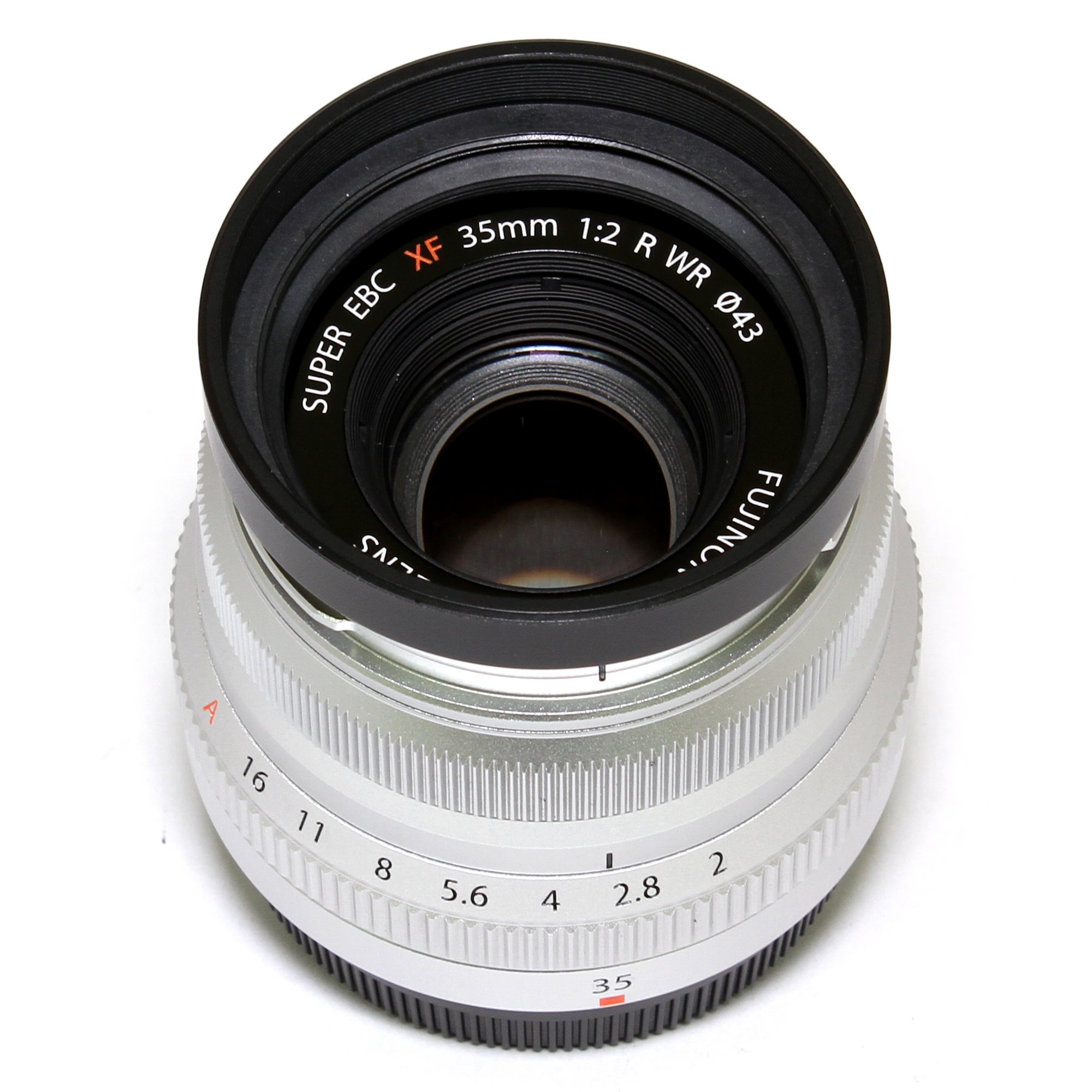 [USED] Fujifilm XF 35mm f/2 R WR Lens (Silver) (S/N: 66A50231) (Like ...