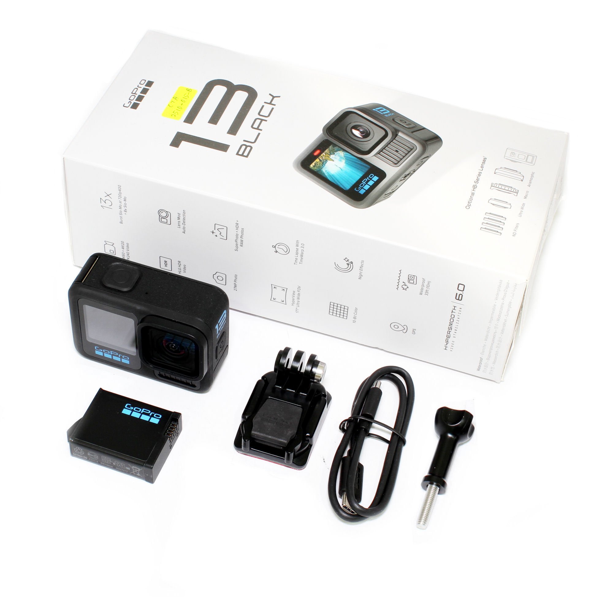 [USED] GoPro HERO13 Black (S/N: C3531324768594) (Like New in Box ...