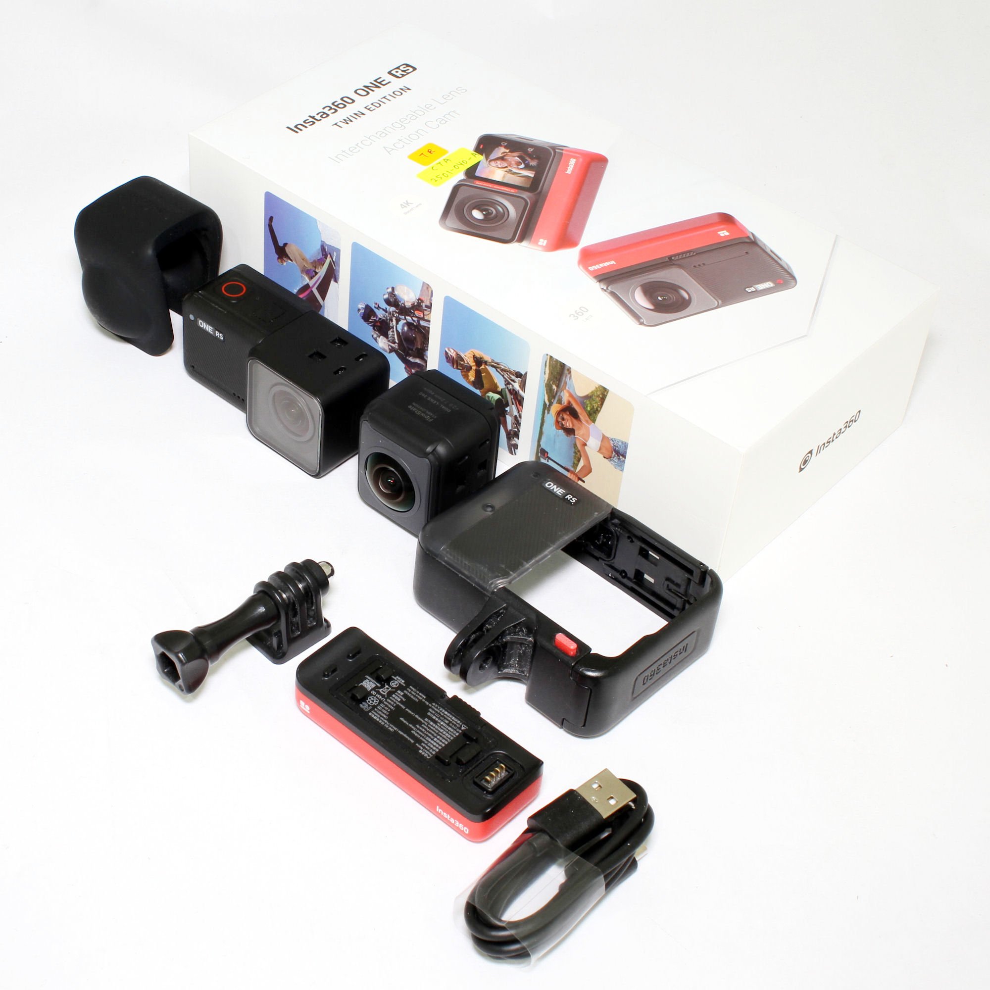 [USED] Insta360 ONE RS Twin Edition Camera (4K Boost Lens Mod + Dual ...