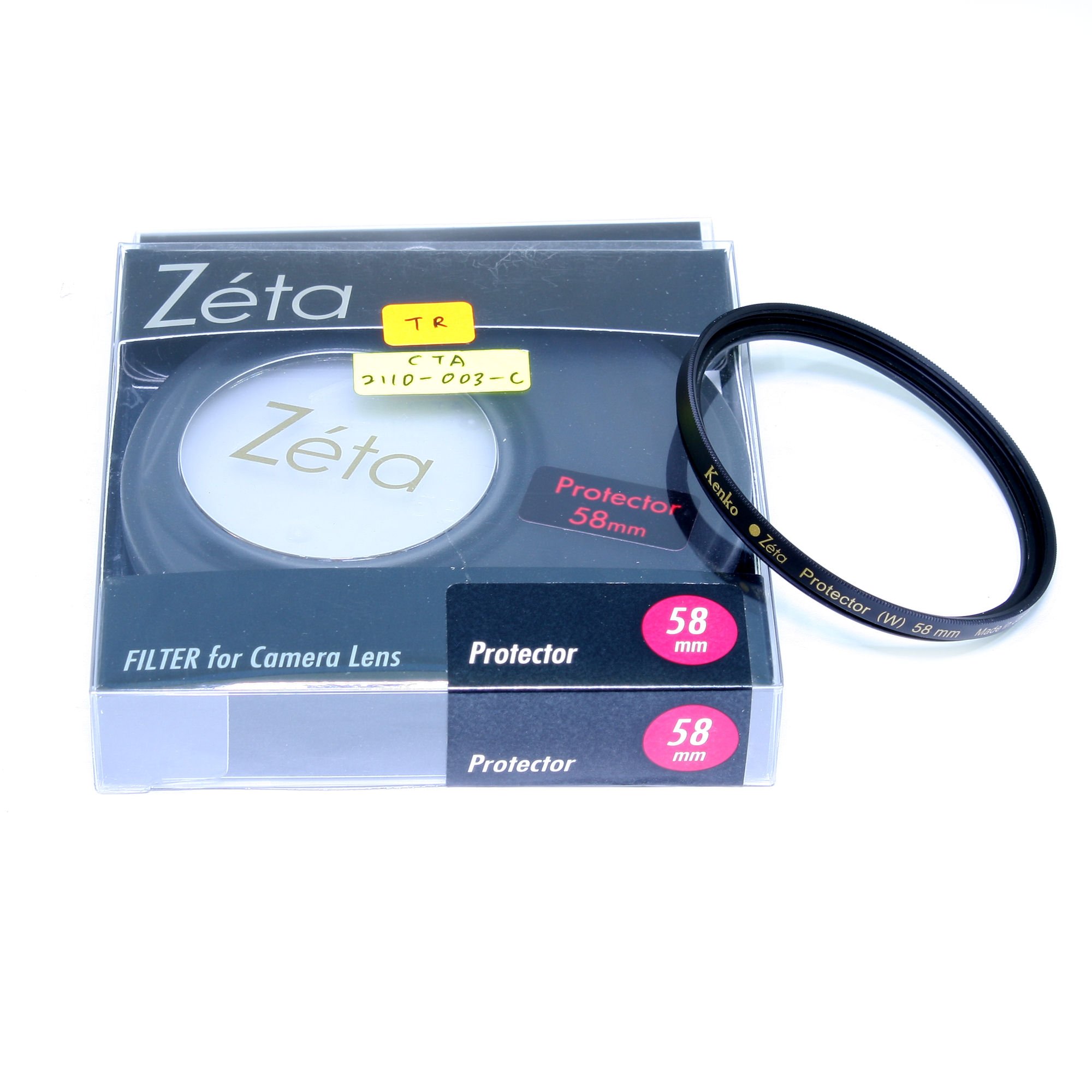 Kenko Zeta Protector (w) 58mm FILTER Kenko 58mm Zeta Filter [USED