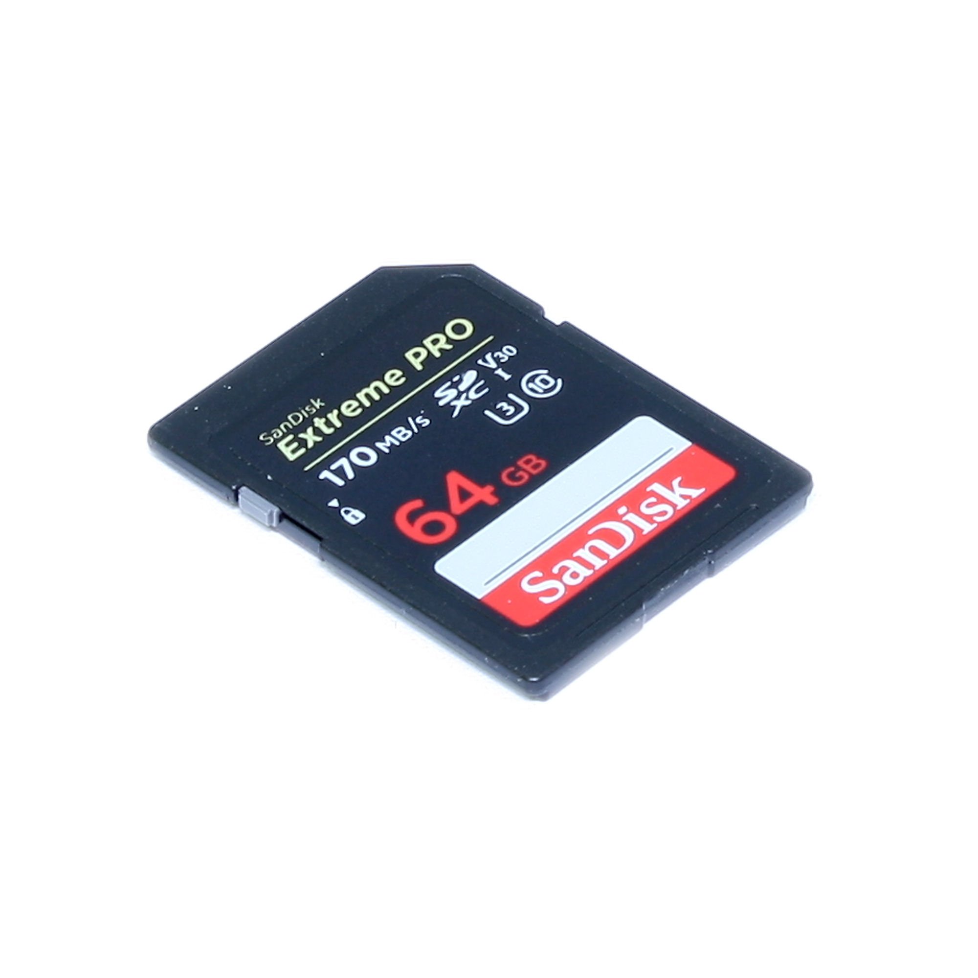 [USED] SanDisk 64GB Extreme PRO UHS-I SDXC Memory Card (V30) (Max Read ...
