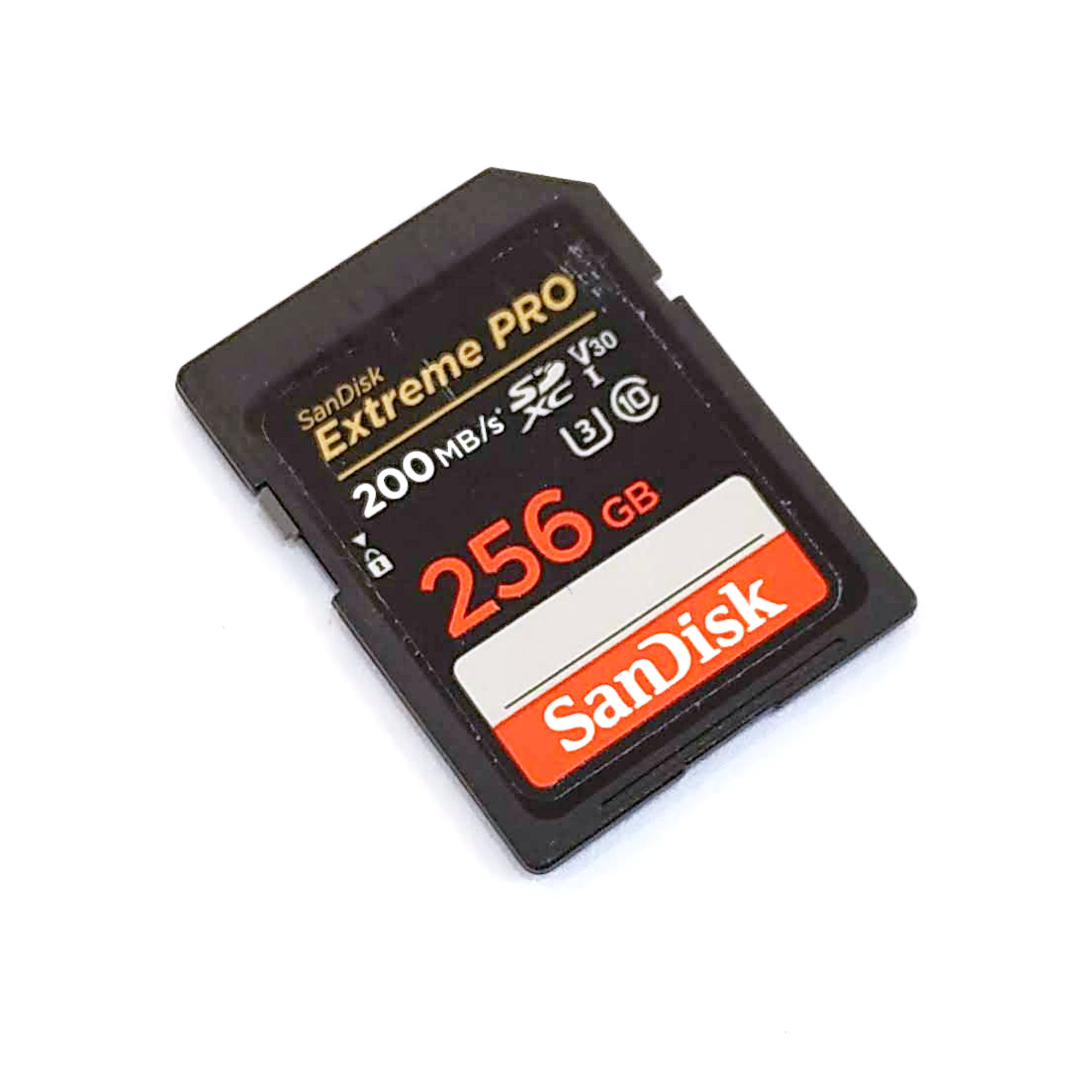 [USED] SanDisk 256GB Extreme PRO UHS-I SDXC Memory Card (200MB/s ...