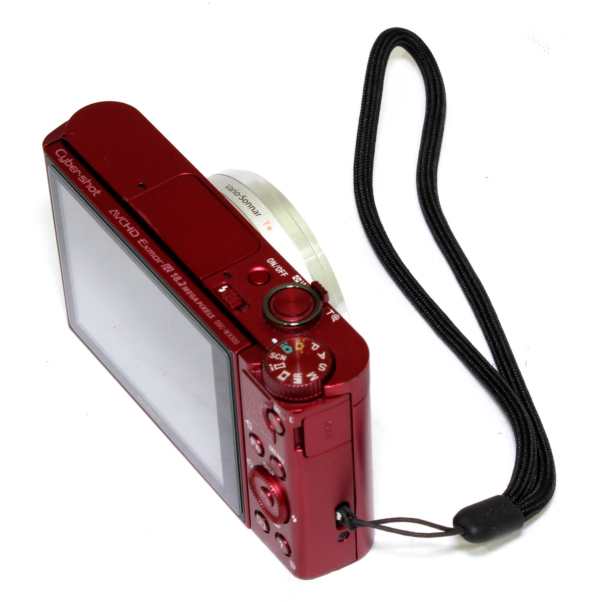 USED] Sony Cyber-shot DSC-WX500 Digital Camera (Red) (S/N: 0118279