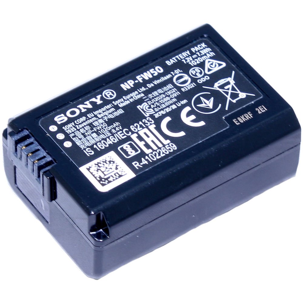 DSTE Batteria NP-FW50 Ricaricabile Li-Ion Per Sony Alpha NEX-3, NEX-5, NEX-6, NEX-7, SLT-A33, A35, A37, A55V | 1950mAh, 7V