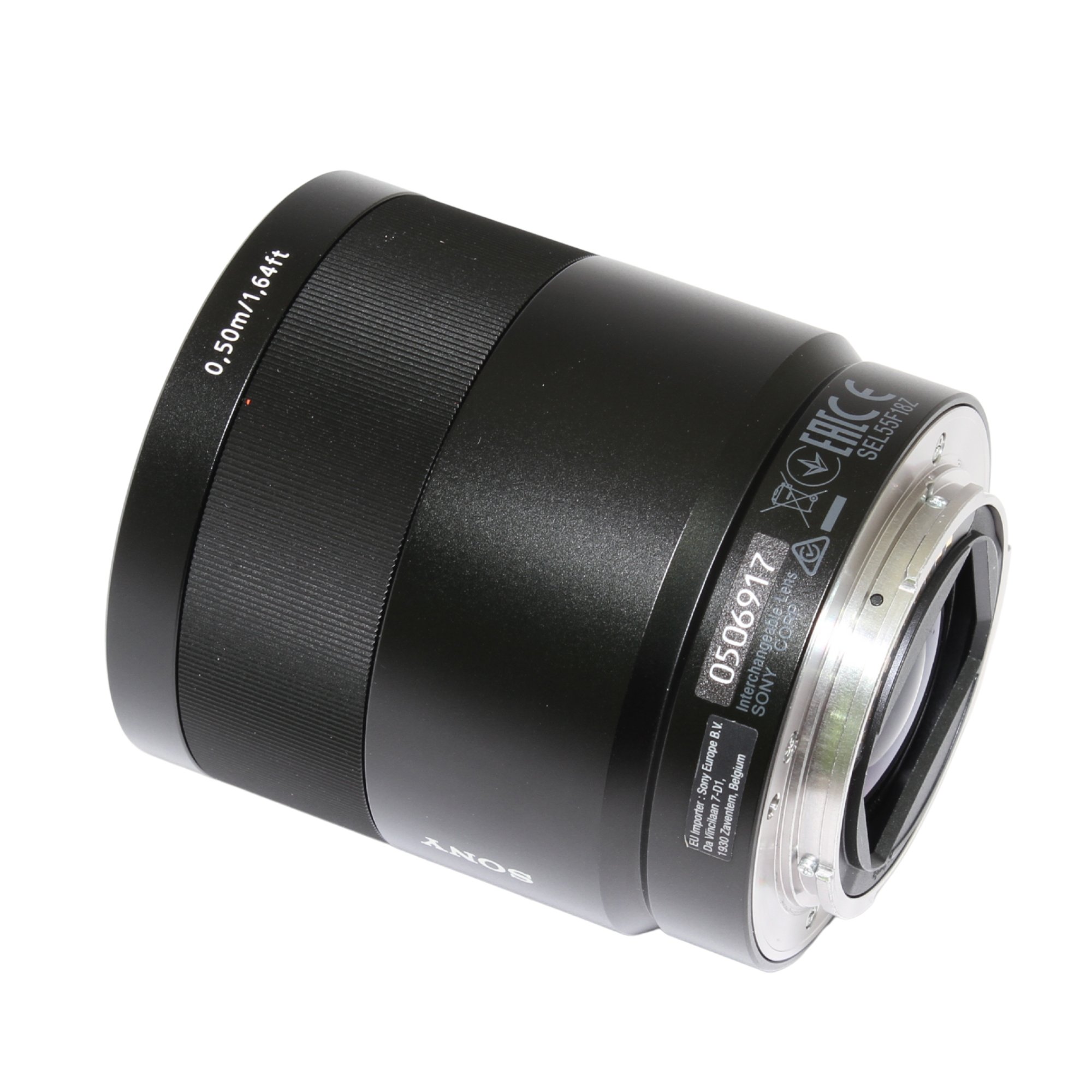 USED] Sony FE 55mm f/1.8 Zeiss Sonnar T* ZA Lens (S/N: 0506917
